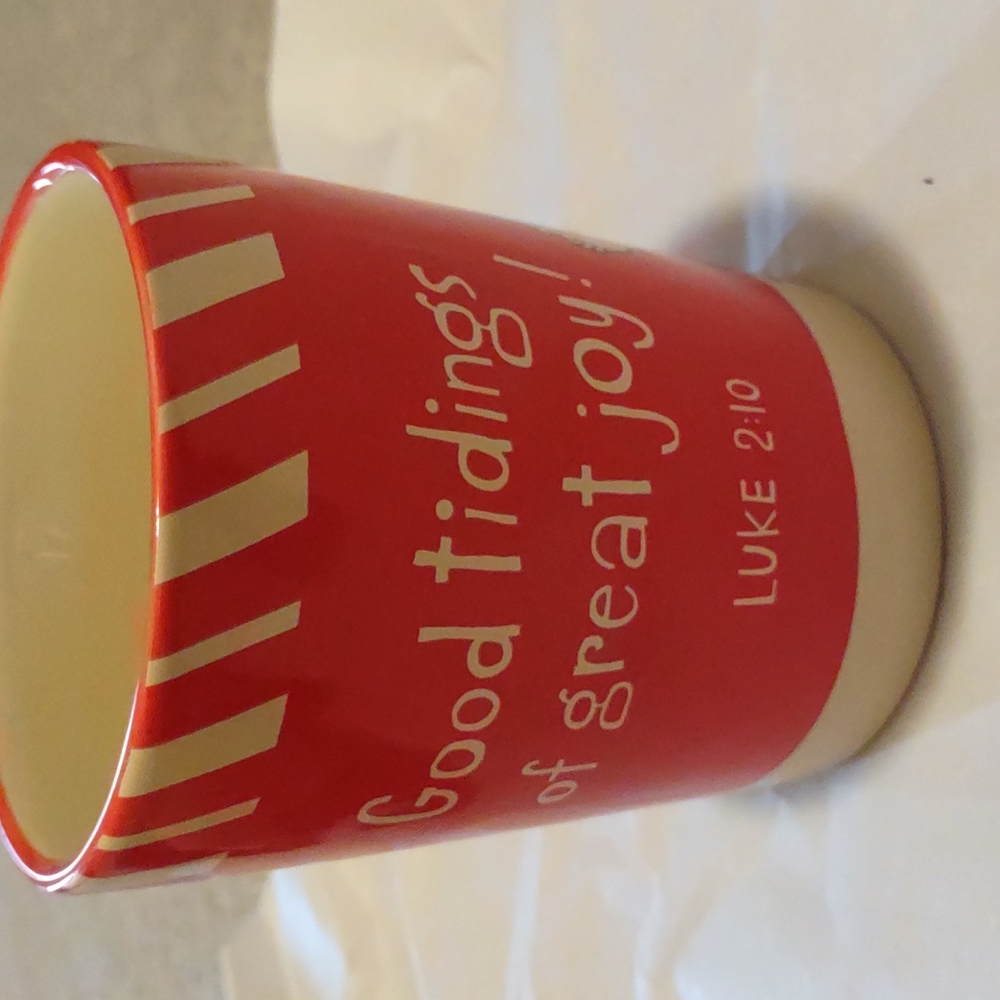 DaySpring Peanuts Scripture Coffee Cup